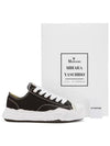 A05FW702 BLACK Men s Hank Low OG Canvas Sneakers - MIHARA YASUHIRO - BALAAN 3