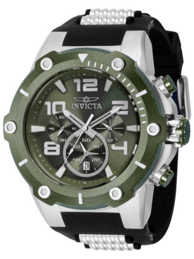 Invicta Speedway Chronograph Quartz Green Dial Men's Watch 40894 - INVICTA - BALAAN 1