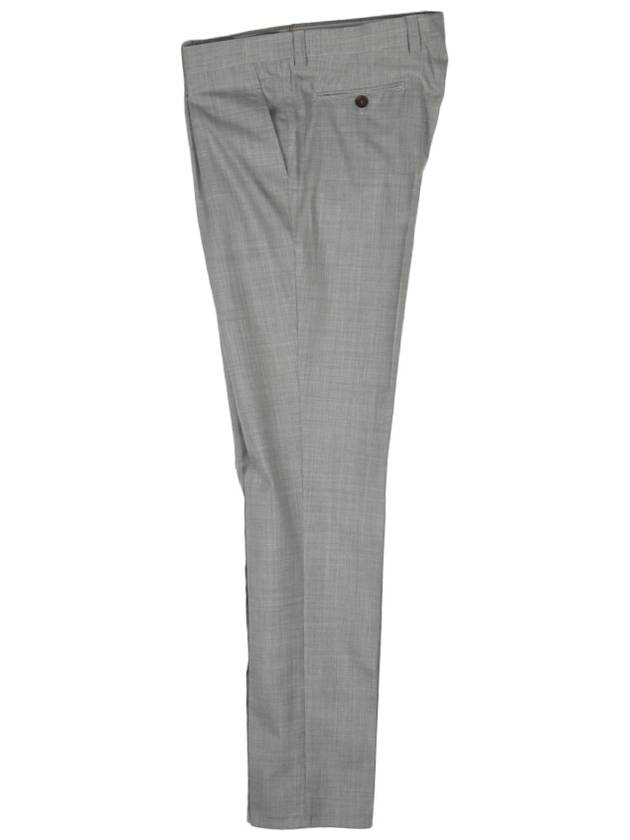 Men's Classic Slacks Grey - BRUNELLO CUCINELLI - BALAAN 4