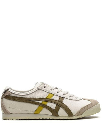 Mexico 66 Low Top Sneakers White Camel - ONITSUKA TIGER - BALAAN 1