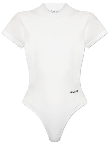 Alaïa Body With Logo, Women's, White - ALAIA - BALAAN 1