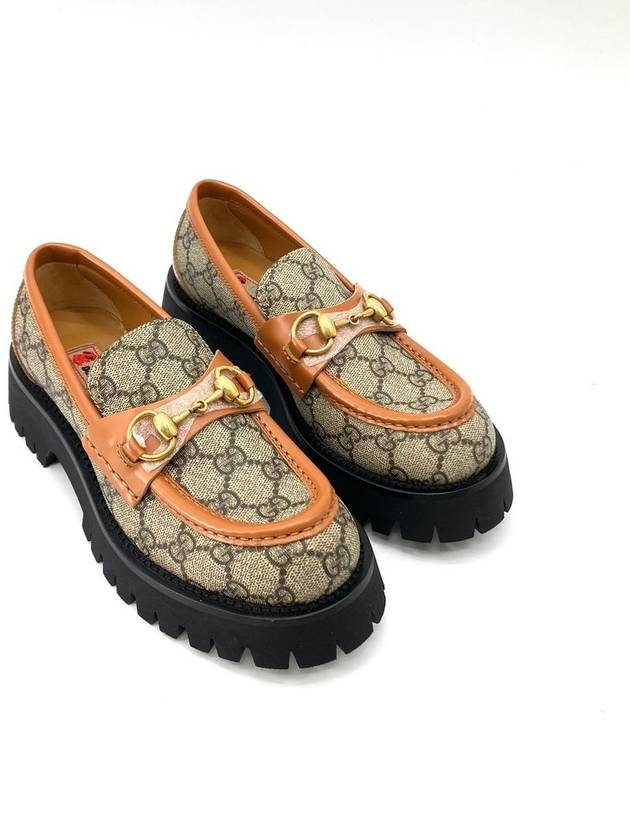 Web Horsebit Lug Sole GG Women s Sneakers Loafers - GUCCI - BALAAN 3