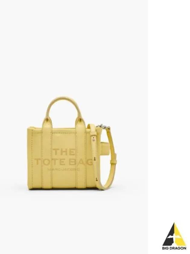 Leather The Mini Tote Custard MBBAM24005YEX - MARC JACOBS - BALAAN 1