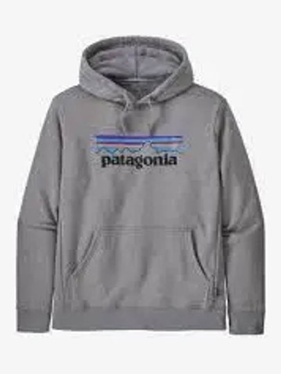 P 6 Logo Uprisal Hoodie Grey - PATAGONIA - BALAAN 2