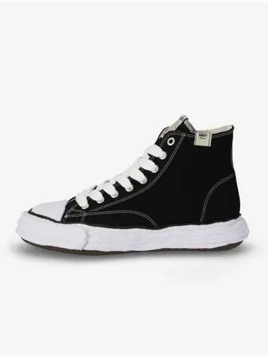 Peterson OG Sole Canvas High Top Sneakers Black A11FW701BLACK - MAISON MIHARA YASUHIRO - BALAAN 1