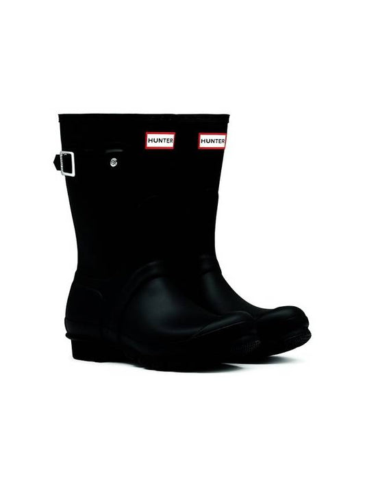 Original Matte Short Rain Boots Black - HUNTER - BALAAN 2