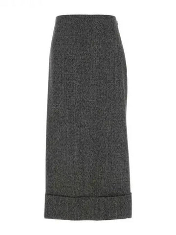 Turn up wool skirt 271948 - PRADA - BALAAN 1