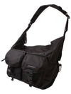 Dual Touch Messenger Bag Black - TAILOR STUDIO - BALAAN 2