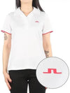 Women's Solange PK Shirt White - J.LINDEBERG - BALAAN 2