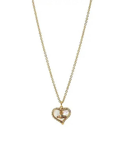 Petra Heart Logo Necklace Gold - VIVIENNE WESTWOOD - BALAAN 2