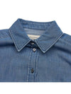 Women s Clio Cotton Denim Shirt 006 - MAX MARA - BALAAN 8