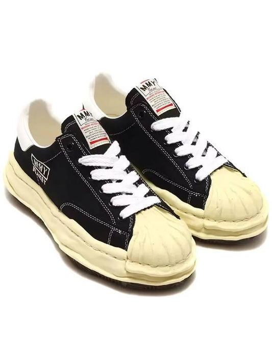 Blakey canvas lowtop sneakers A09FW732 BLACK - MAISON MIHARA YASUHIRO - BALAAN 1