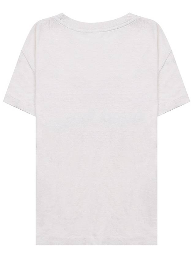 Long Sleeve T-Shirt 024 02WCGT099 VWHIT NEUTRALS - RE/DONE - BALAAN 3