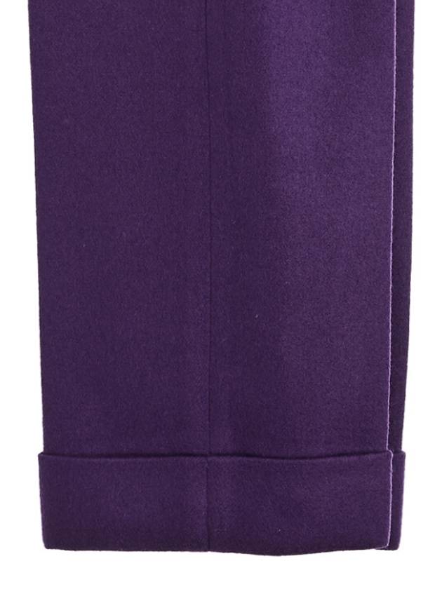 Acne studios FW brooke turn up purple pants - ACNE STUDIOS - BALAAN 6