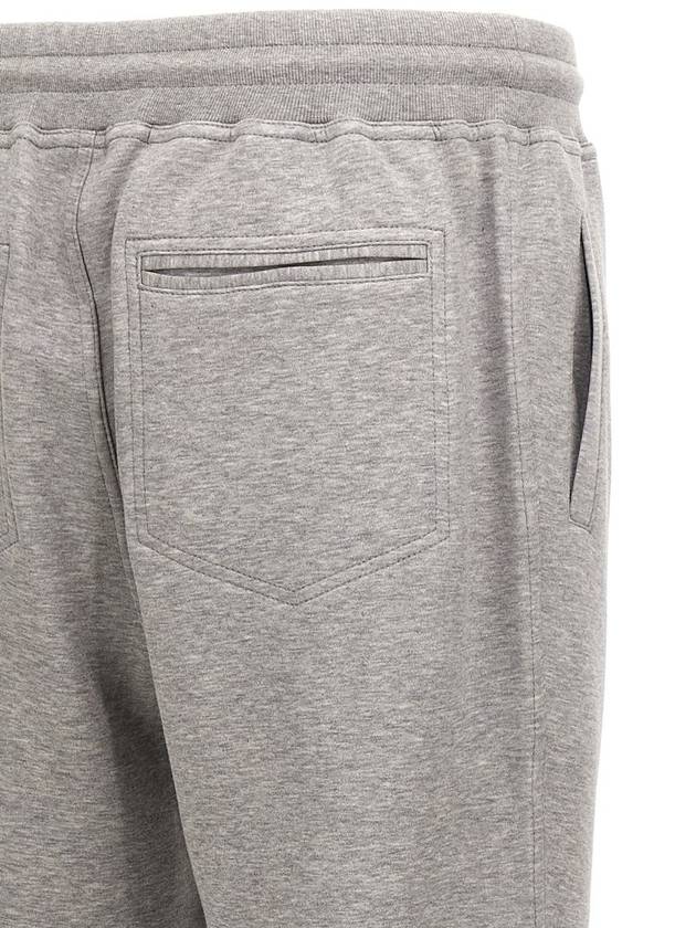 Tapered Jogger Track Pants Grey - BRUNELLO CUCINELLI - BALAAN 5