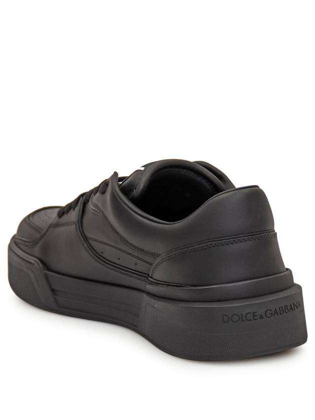 Roma leather low-top sneakers - DOLCE&GABBANA - BALAAN 4