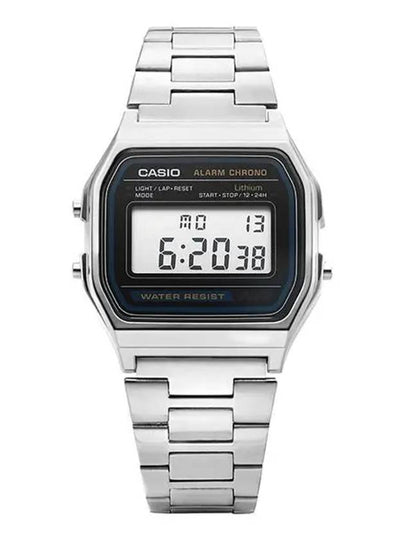 Signature Digital Metal Watch Silver - CASIO - BALAAN 2