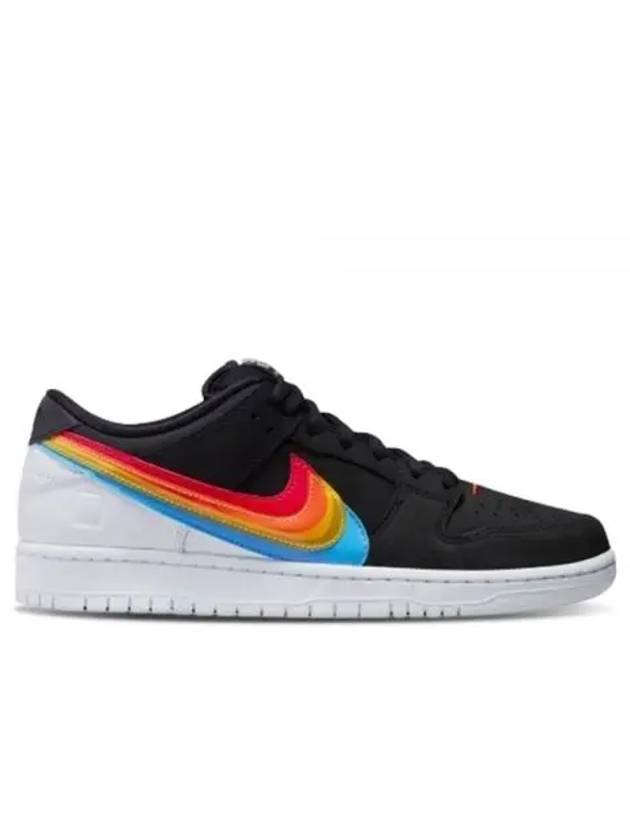 Polaroid SB Dunk Low Pro Low Top Sneakers QS Black - NIKE - BALAAN 2