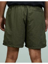 Shadow Script Long Beach Shorts Dusty Green - STUSSY - BALAAN 4