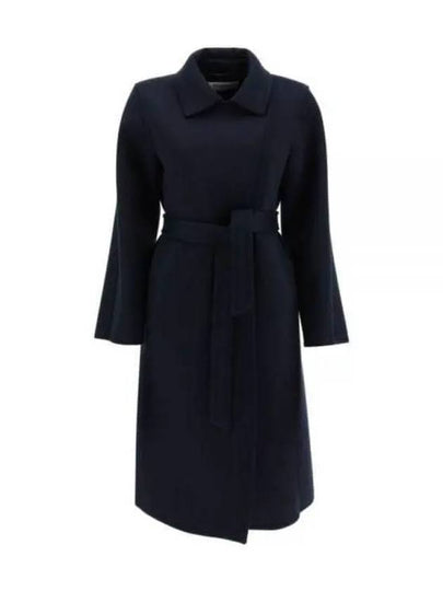 Manuela 1 Virgin Wool Single Coat Ultramarine - MAX MARA - BALAAN 2