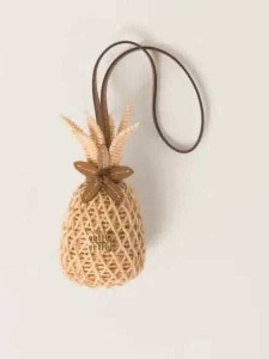 Pineapple Wicker Charm 5TT1872D6F - MIU MIU - BALAAN 2