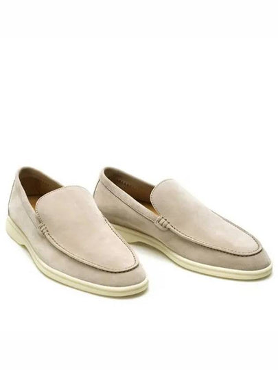 Summer Walk Suede Loafers Beige - LORO PIANA - BALAAN 2