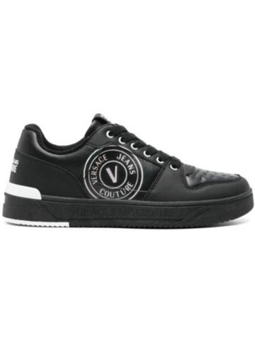 Starlight Couture Low Top Sneakers Black - VERSACE - BALAAN 1