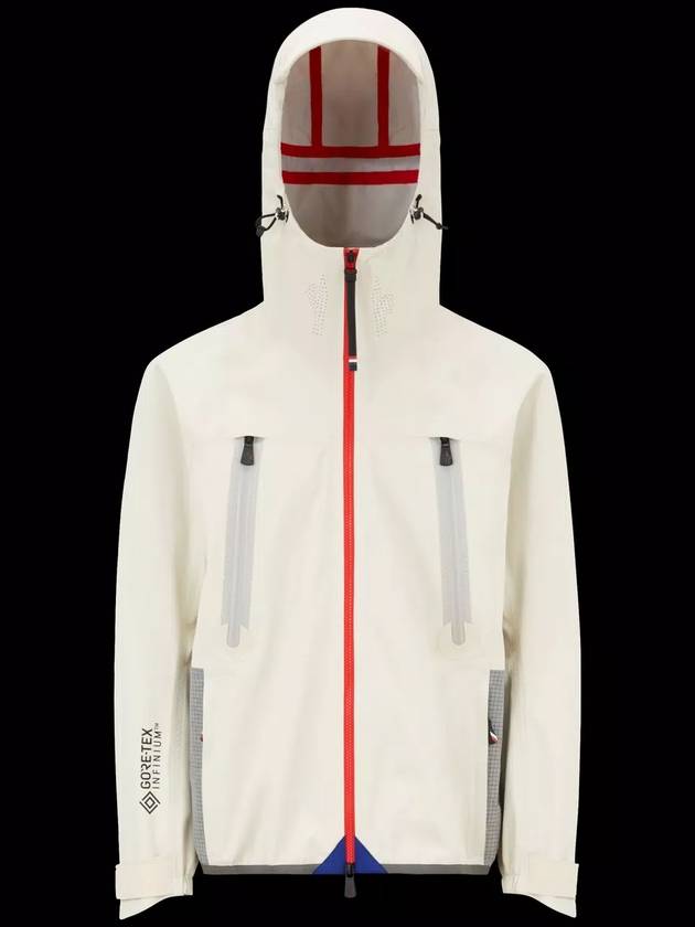 Men's Gryon Windbreaker Powder Beige - MONCLER - BALAAN 5