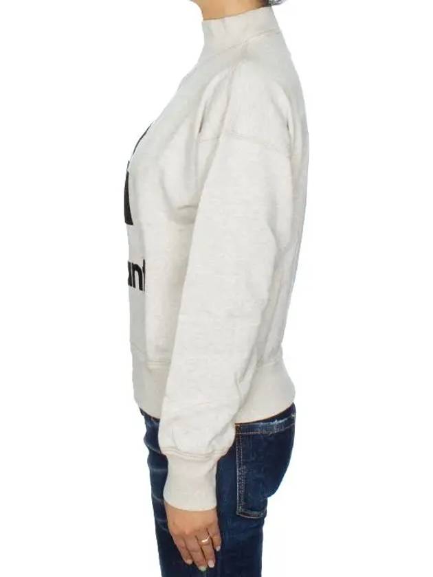 Moby Logo Print Sweatshirt Ecru - ISABEL MARANT - BALAAN 5