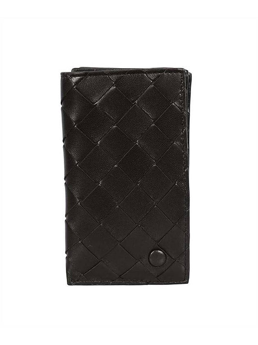 Intrecciato Leather Card Wallet Fondant - BOTTEGA VENETA - BALAAN 1