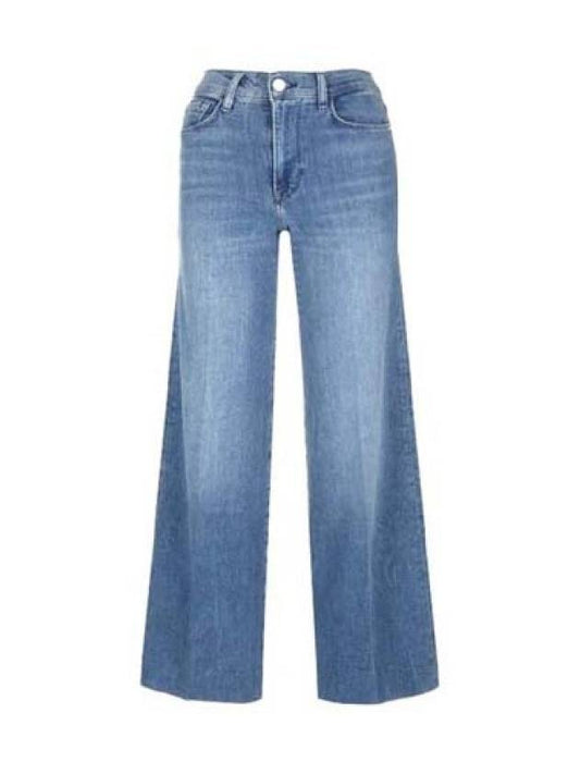 High rise wide jeans LSPRA793 GRSG - FRAME - BALAAN 1