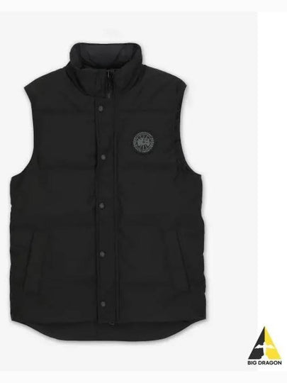 Garson Label Vest Black - CANADA GOOSE - BALAAN 2