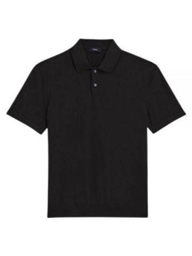 Polo T shirt O0186711 001 Black - THEORY - BALAAN 1