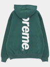 Back Logo Satin Applique Sweatshirt Men s Hoodie FW24SW37 DK GREEN - SUPREME - BALAAN 3