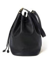 Leather Bucket Bag Black - MIU MIU - BALAAN 2