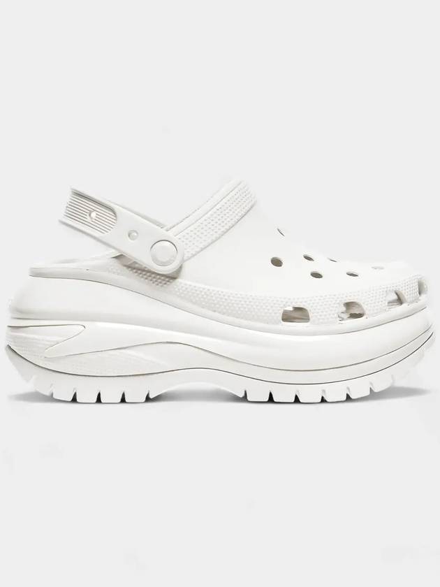 Mega Crush Clog Sandals White - CROCS - BALAAN 7