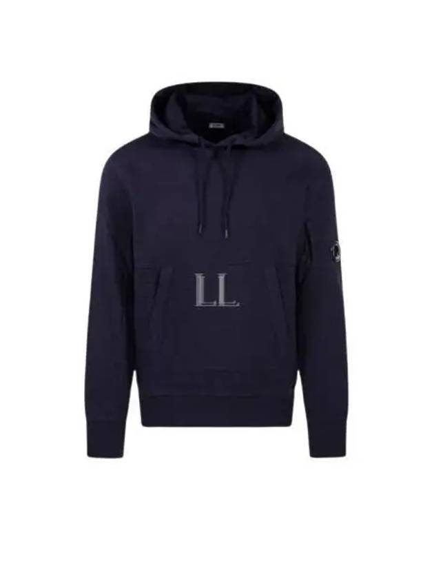 Diagonal Raised Fleece Hoodie Navy - CP COMPANY - BALAAN 2