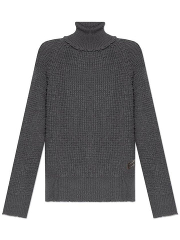 Dsquared2 Wool Turtleneck, Women's, Grey - DSQUARED2 - BALAAN 1