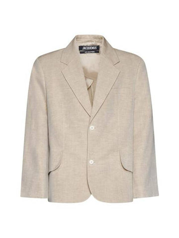 Jacket 245JA0451546150 BEIGE - JACQUEMUS - BALAAN 1