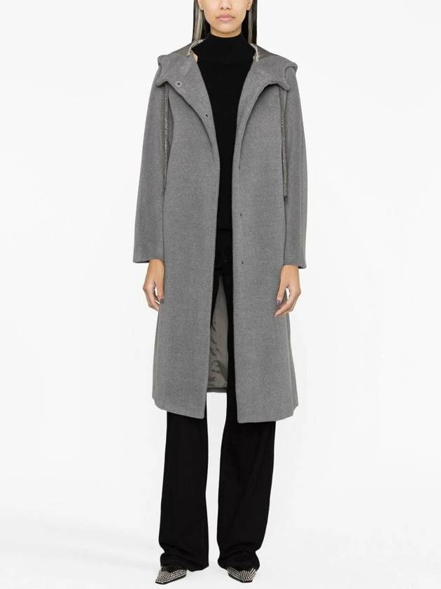 Coat CTD223F554 H7928132 Gray - FABIANA FILIPPI - BALAAN 3