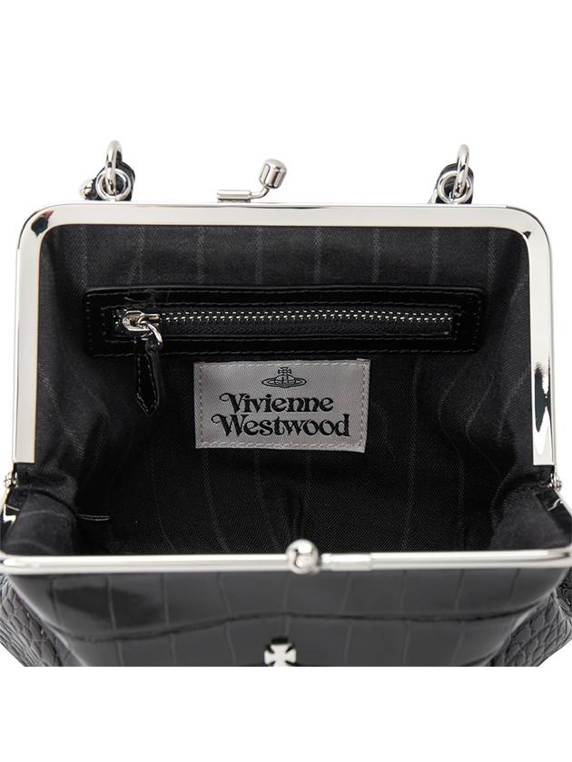 Women s Chain Cross Bag 4B010006W L0039 N401 - VIVIENNE WESTWOOD - BALAAN 8