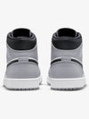 Jordan 1 Mid Light Smoke Gray Anthracite 554724 078 - NIKE - BALAAN 6