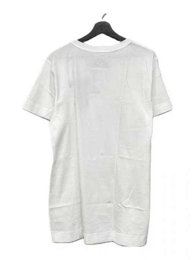 0430 0440 1001 Short sleeve dress white - MOSCHINO - BALAAN 3