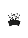 Feng Chen Wang sleeveless halter neck detail bralette FWF16BR03B BLACK - FENG CHEN WANG - BALAAN 2