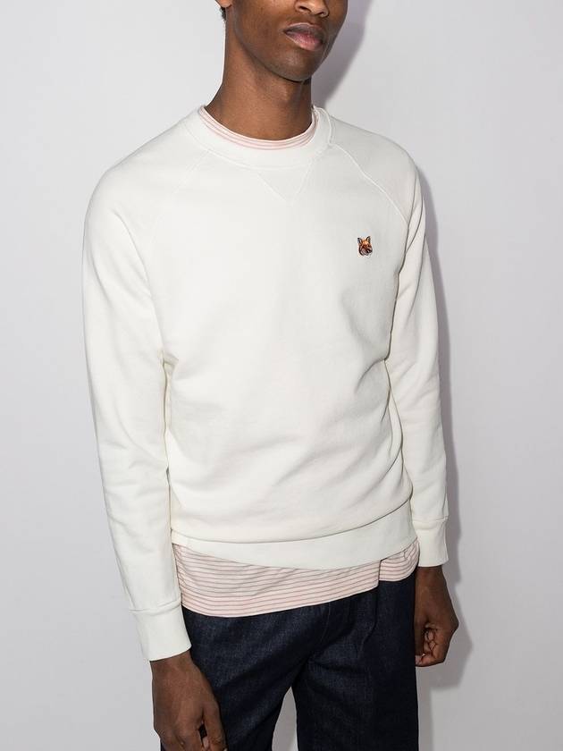 Fox Head Patch Classic Sweatshirt Ecru - MAISON KITSUNE - BALAAN 7