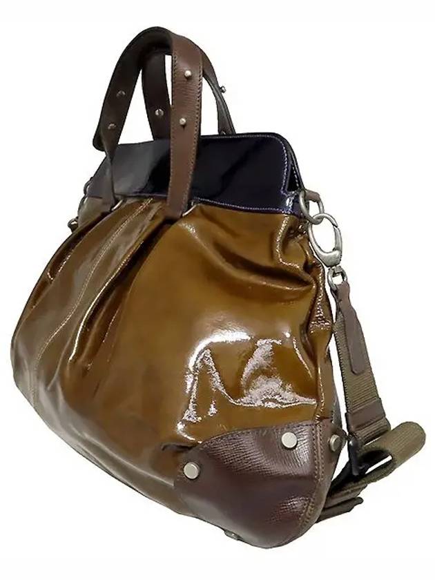 Brown 2 WAY bag - MARNI - BALAAN 3