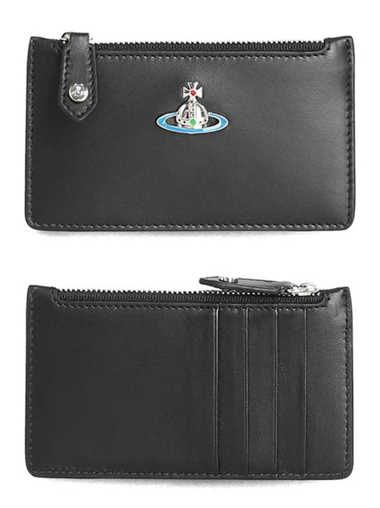 Emma Logo Card Wallet Black - VIVIENNE WESTWOOD - BALAAN 2