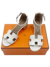 Ensense 50 Strap Sandals Blanc - HERMES - BALAAN 2