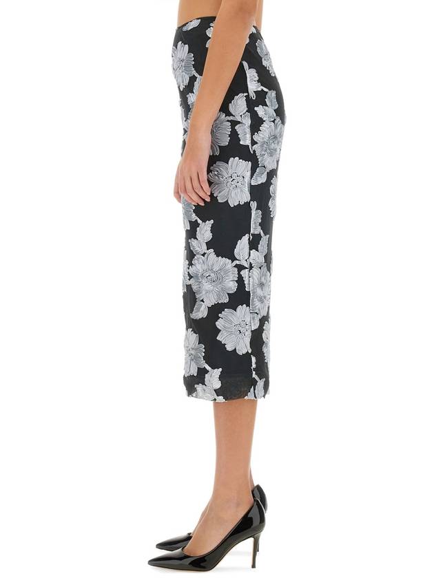 FLORAL PENCIL SKIRT - ROTATE - BALAAN 4