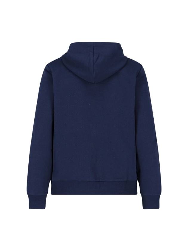 Item Logo Print Hooded Top Navy - A.P.C. - BALAAN 3